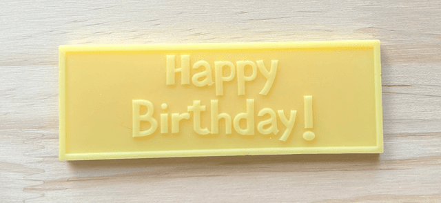 Plaque anniversaire 